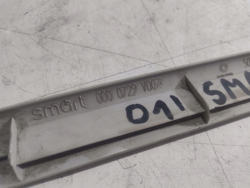 фото №3, Молдинг внутрішня двері правий перед smart fortwo 450 0000729v007