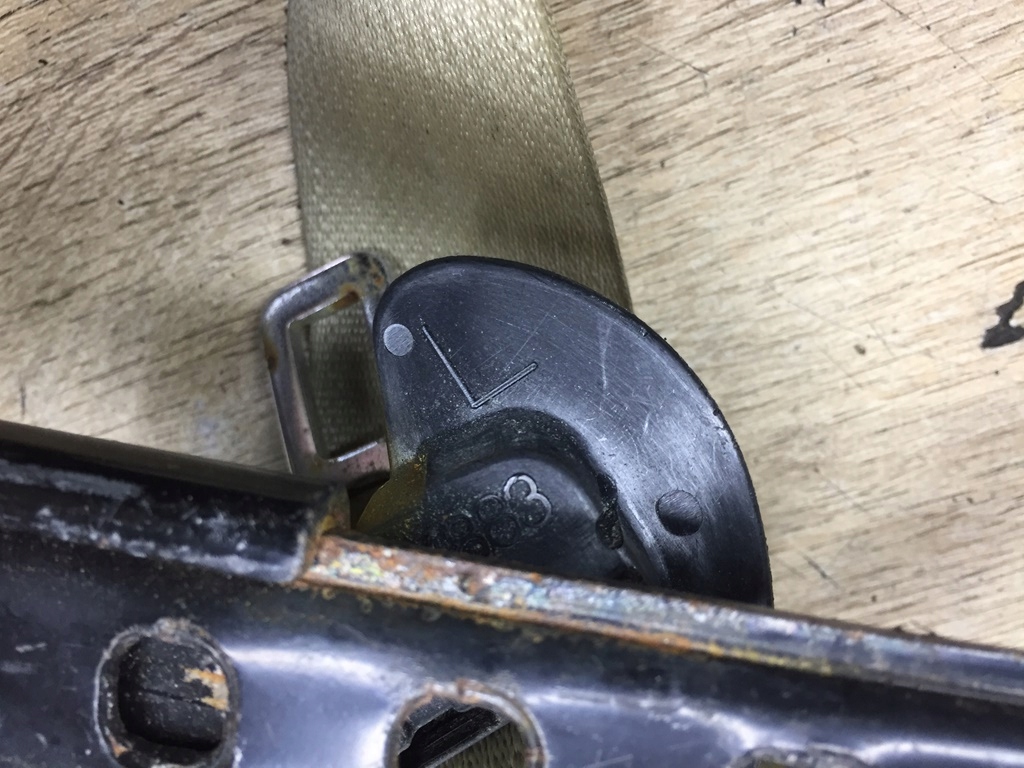 Ремінь безпеки ліве перед tesla x 1136732-06-d Зі Шроту