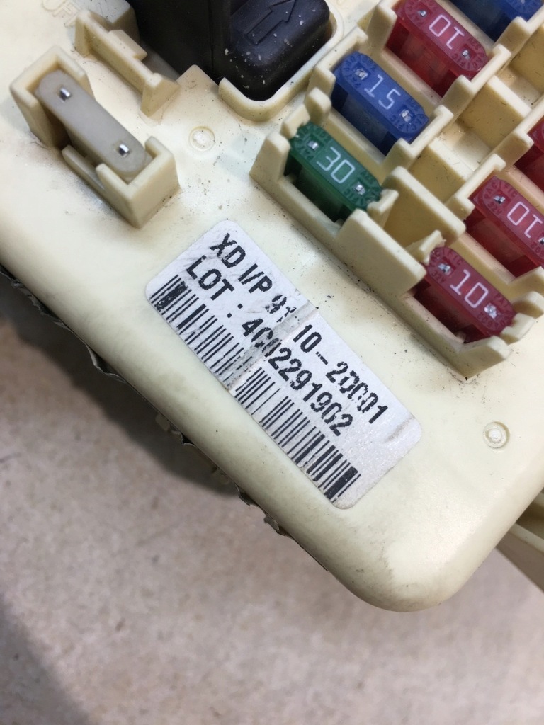 фото №7, Коробка запобіжників elantra iii 91110-2d001