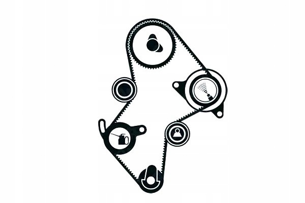 фото №2, Skf комплект - набор ремень распределительного вала m343741 m85599