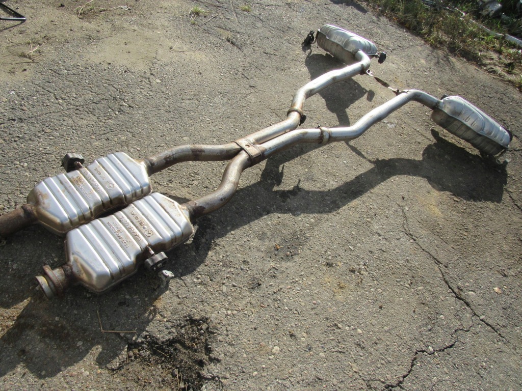 Kompletny система випускний mercedes-benz ml w164 164 a1644903916 Зі Шроту