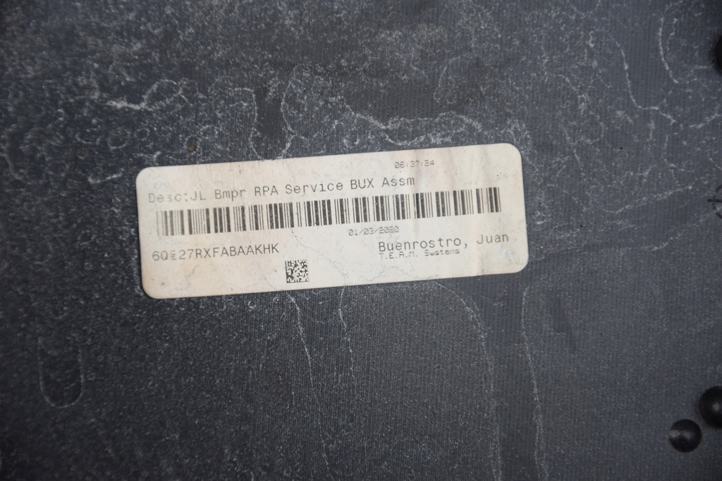 фото №9, Бампер задня задній jeep wrangler iv jl 17- 2019r