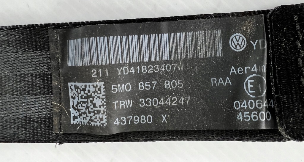 фото №4, Golf v plus pas безпеки лівий задня 33041587b