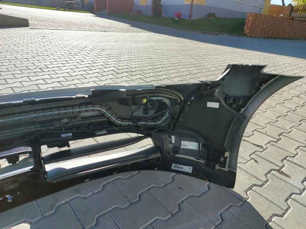 фото №8, Porsche taycan 4s 9j1 2022 бампер перед передній 4s електрик szary m9a