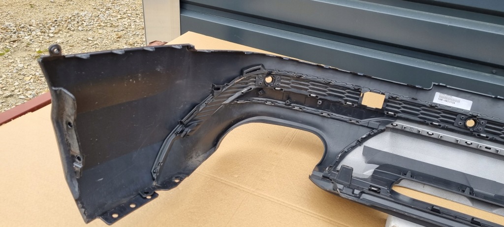 Audi q7 s-line lift 19- бампер задня оригінал d183 Оригінал