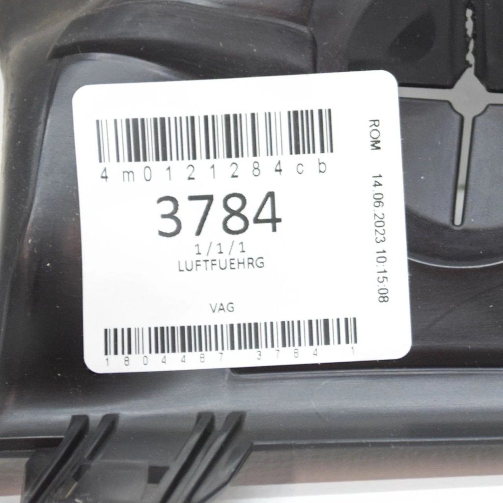 фото №8, Audi q7 4m правая радиатор двигателя направляющая воздуха 4m0121284cb oem