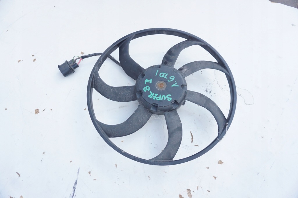 фото №1, Вентилятор радиатор skoda superb 2 1.6 tdi