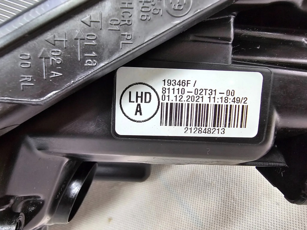 фото №9, Toyota corolla e21 sedan лампа перед передня права 81110-02t31-00 europa