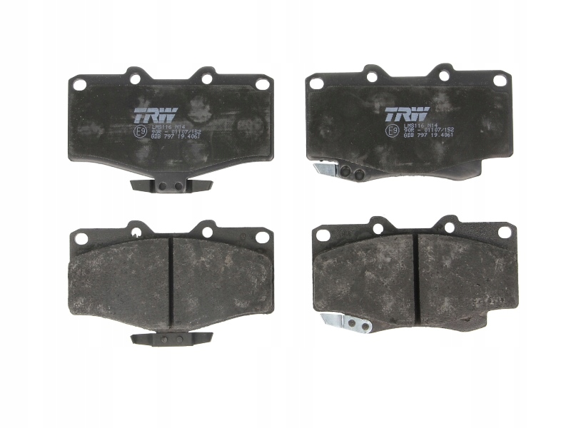 фото №1, Тормозные колодки тормозные trw gdb797