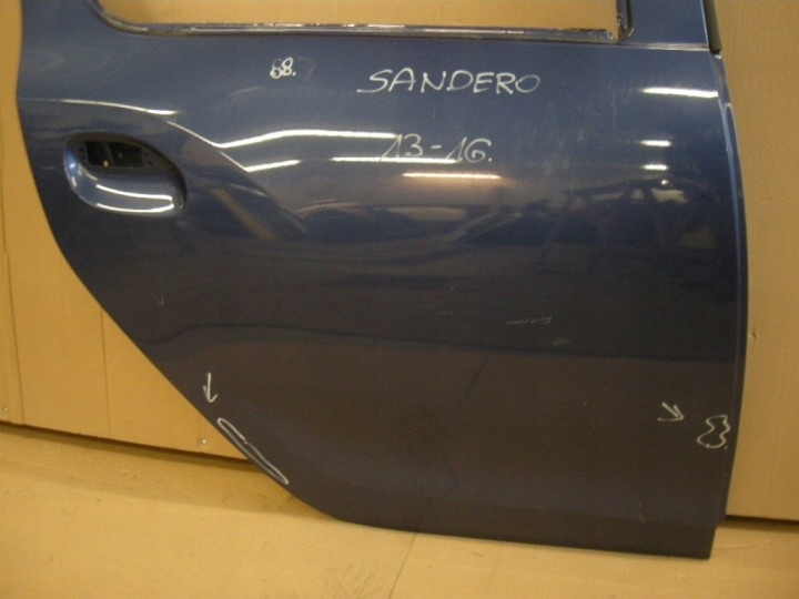 фото №2, Dacia sandero 2013 дверь правое задняя