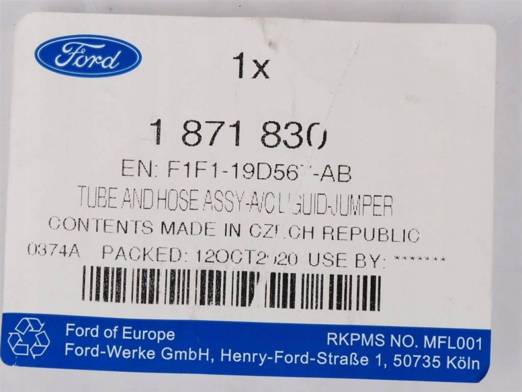 фото №8, Шланг кондиционера ford c-max focus kuga connect