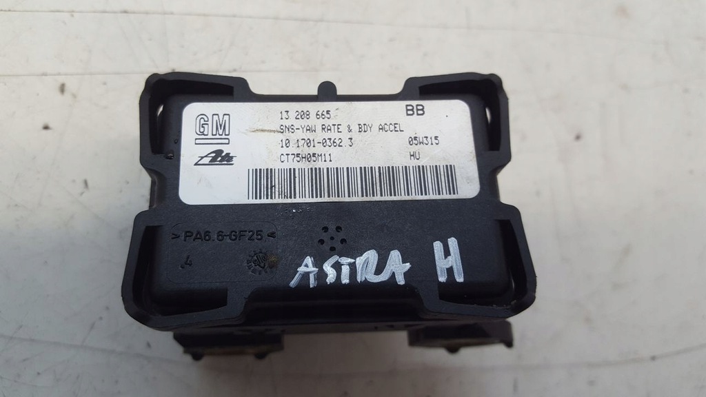 фото №1, Модуль esp датчик opel astra h 2,0t gtc