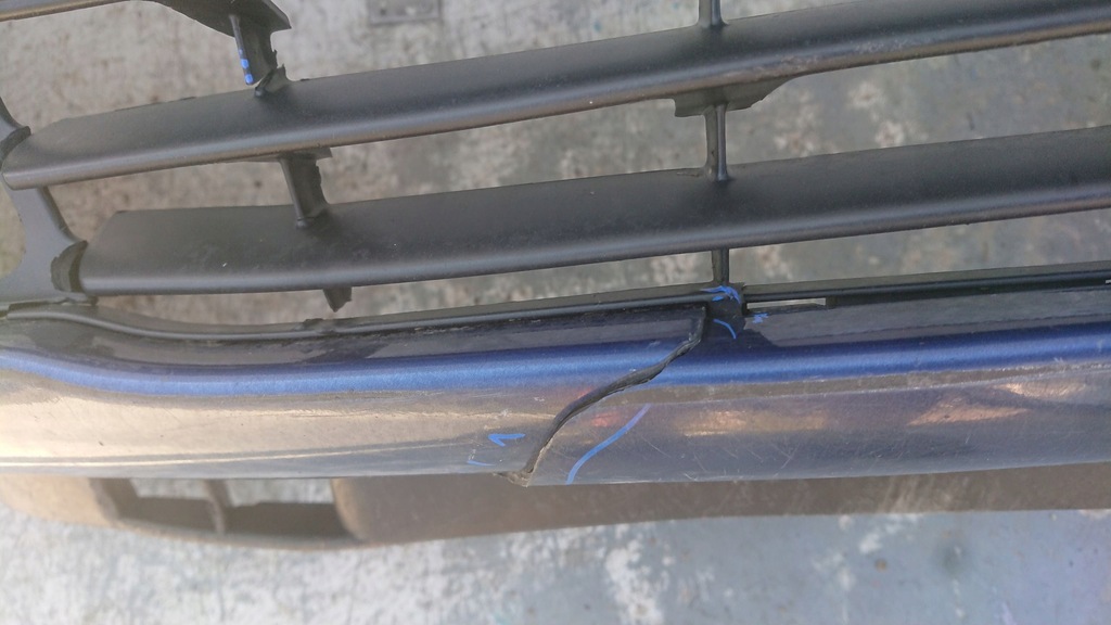 фото №7, Opel zafira a 1 бампер передний перед