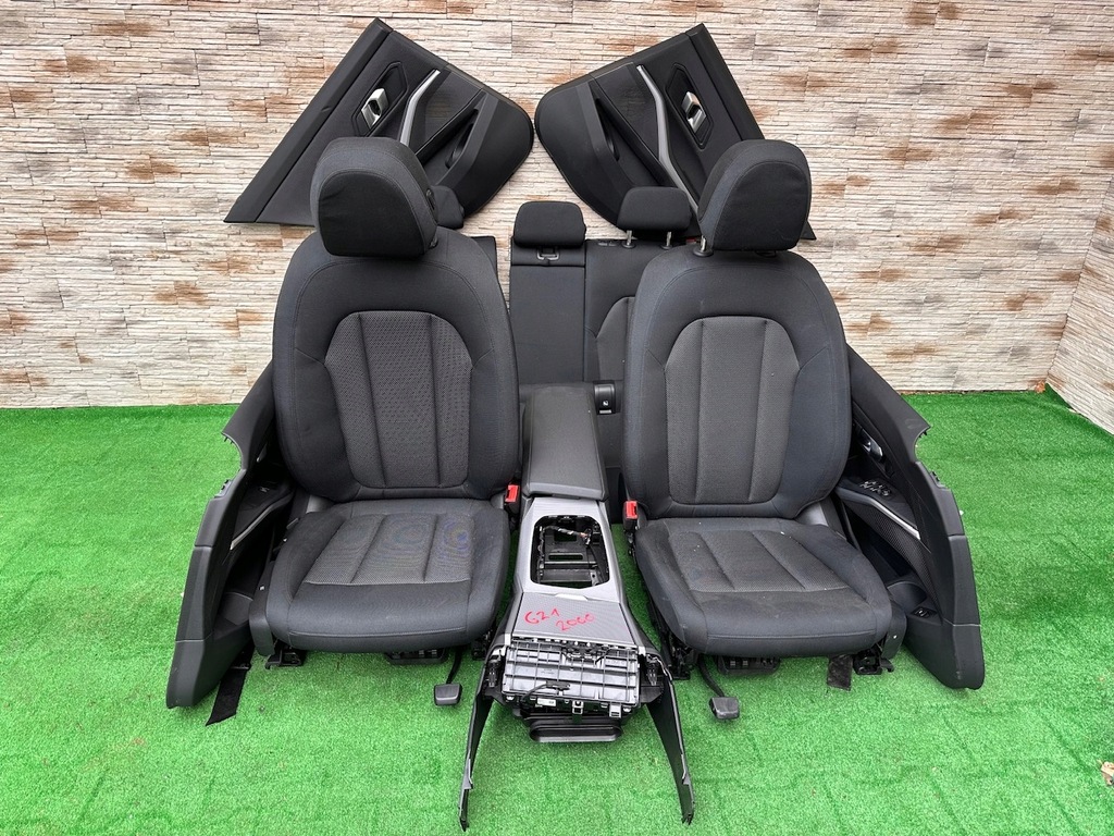 фото №1, Сидіння обшивки заднє сидіння спинка салон середина bmw 3 g21