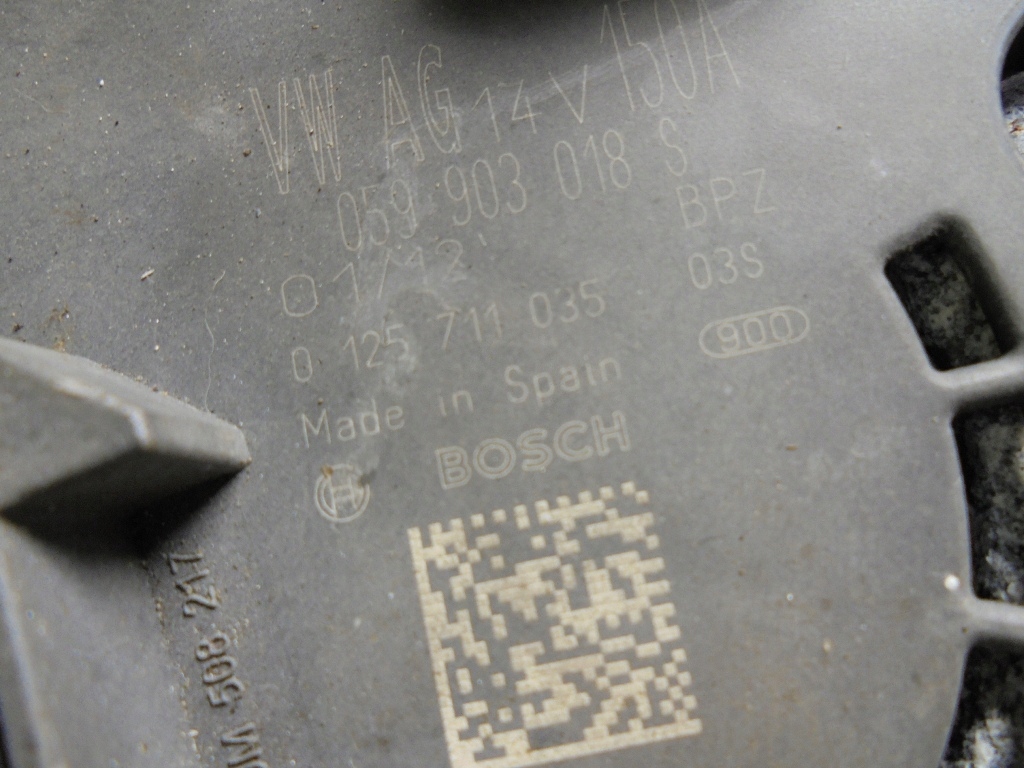 Генератор audi a4 b8 a5 8t a6 a7 c7 q5 8r 3.0 tdi 150a 059903018s Недорого