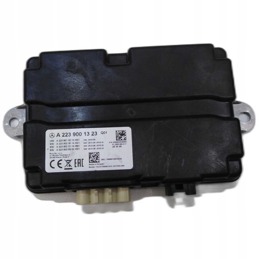 фото №1, Mercedes w223 блок управления модуль радио телефона a2239001323