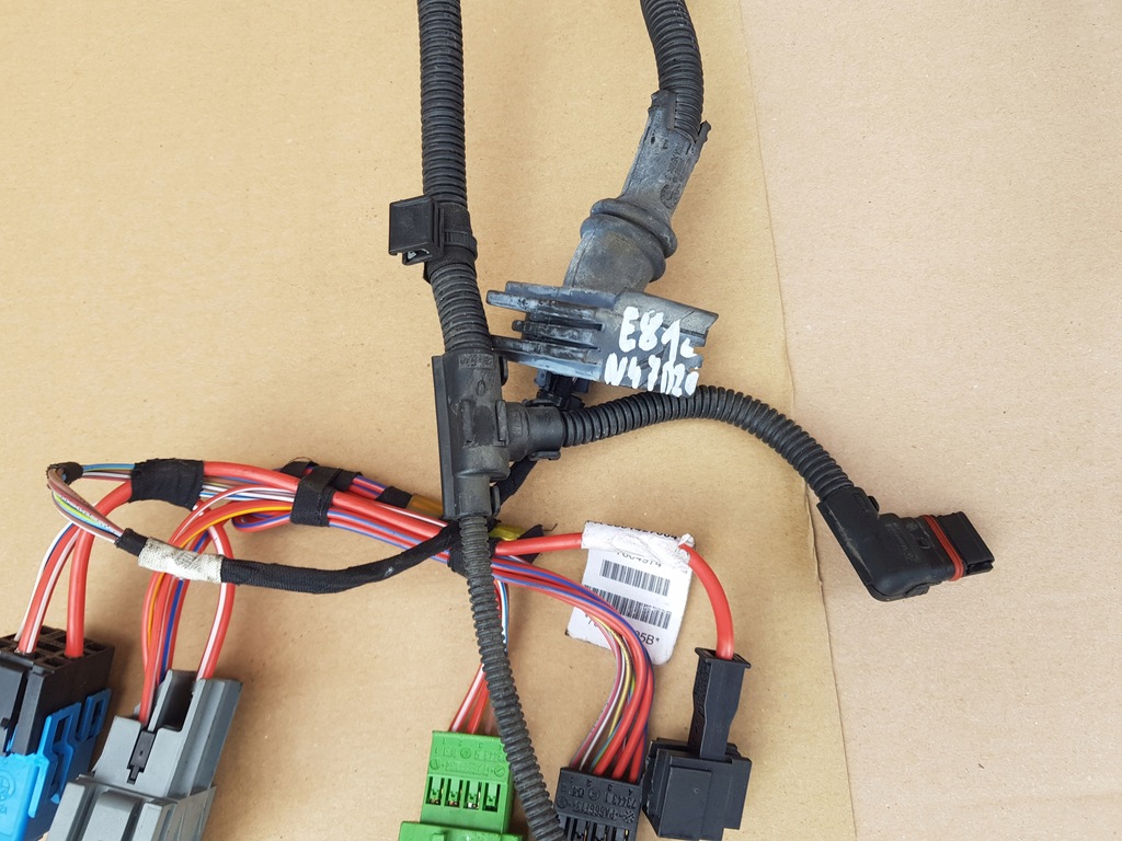 фото №4, Bmw seria 1 e81 2.0 d жгут двигателя n47d20c org