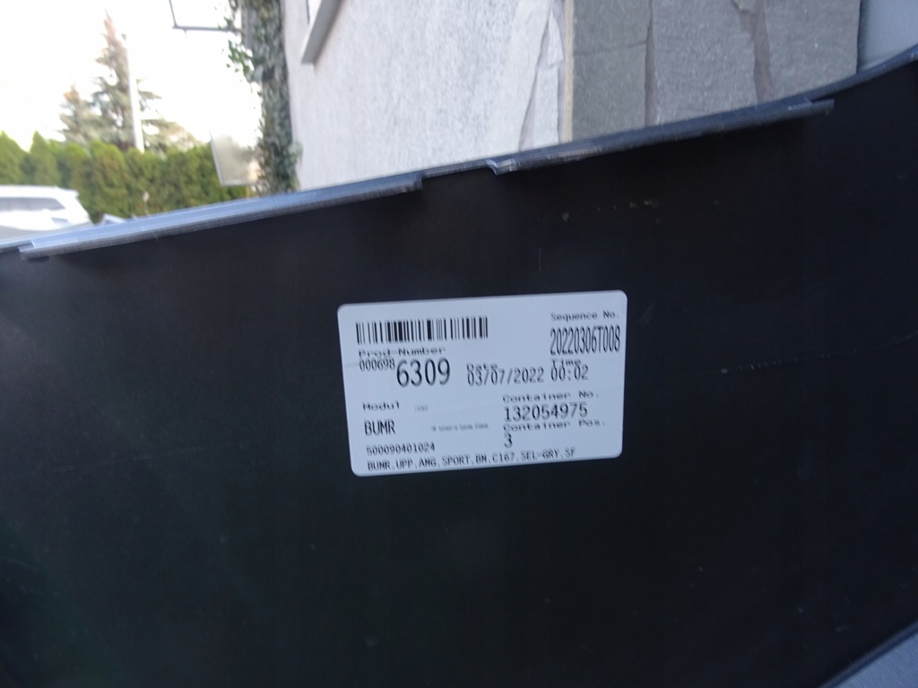 фото №12, Бампер задняя mercedes w167 gle coupe amg набор