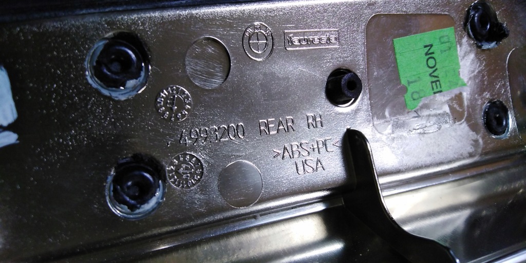 фото №12, Bmw x5 e70 dekor накладка оббивка двері euro 07r