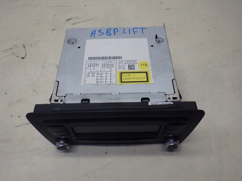 фото №1, Радио cd audi a3 8p lift