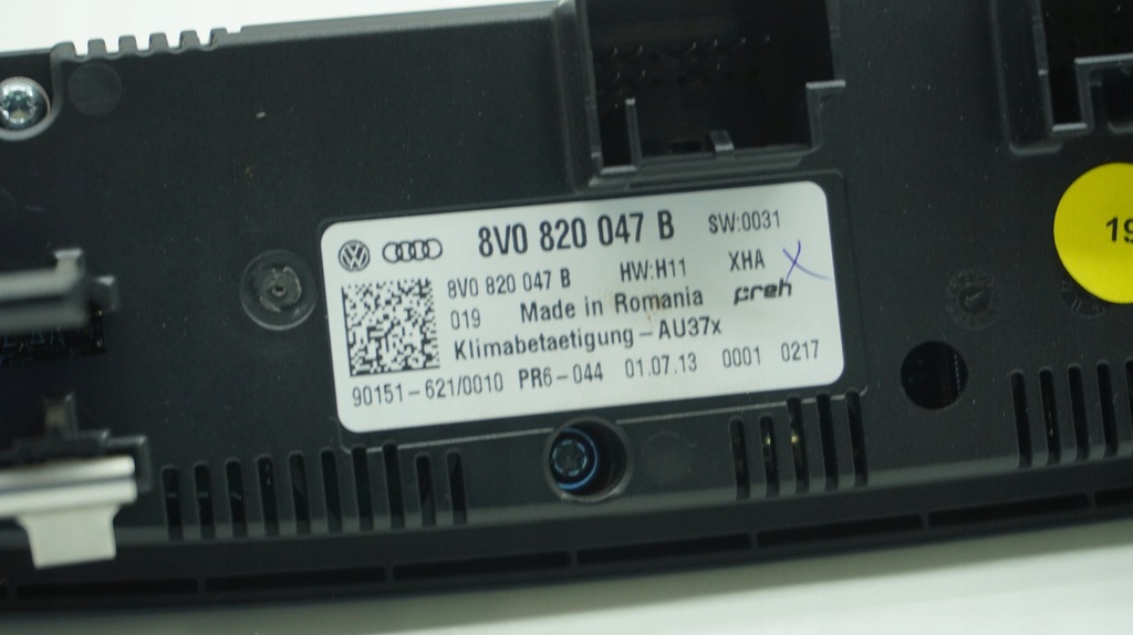 фото №10, Audi a3 8v панель обдув кондиціонера справний!