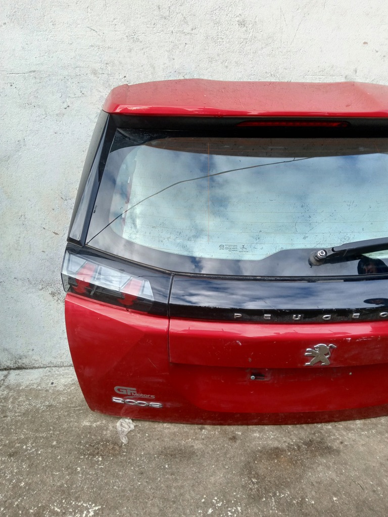 фото №9, Peugeot 2008 ii 19- кришка багажника задня задня багажника