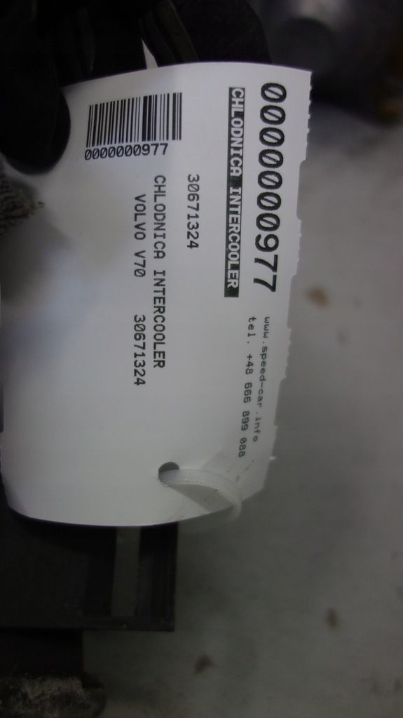 фото №7, Volvo v40 радіатор інтеркулер 30671324