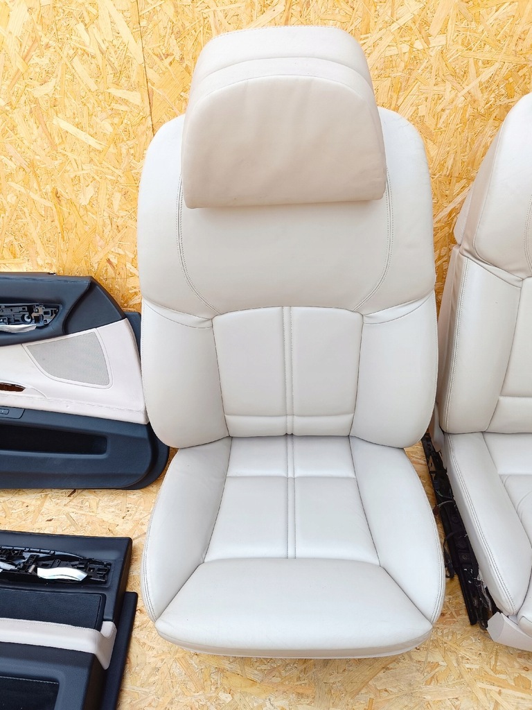 фото №7, Bmw 7 f01 kompletny середина салон сидіння комфорт пам'ять оббивка idealny