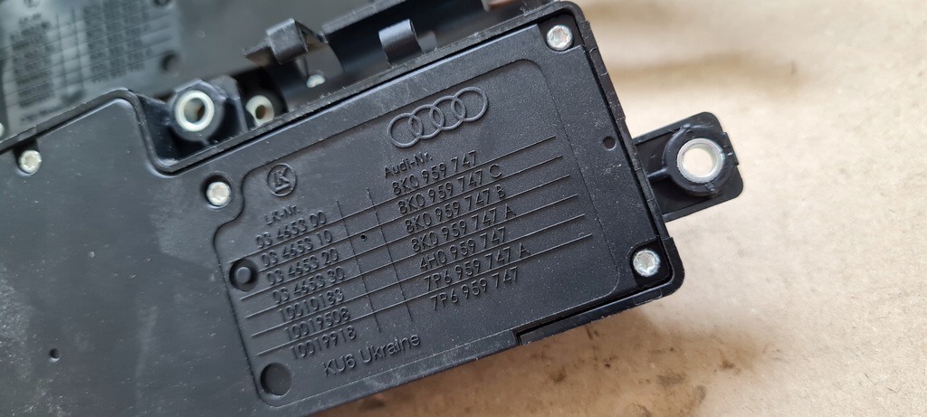 фото №7, A7 4g lift перемикач сидіння лівий правий перед панель хром a6 c7 4g a4 b8