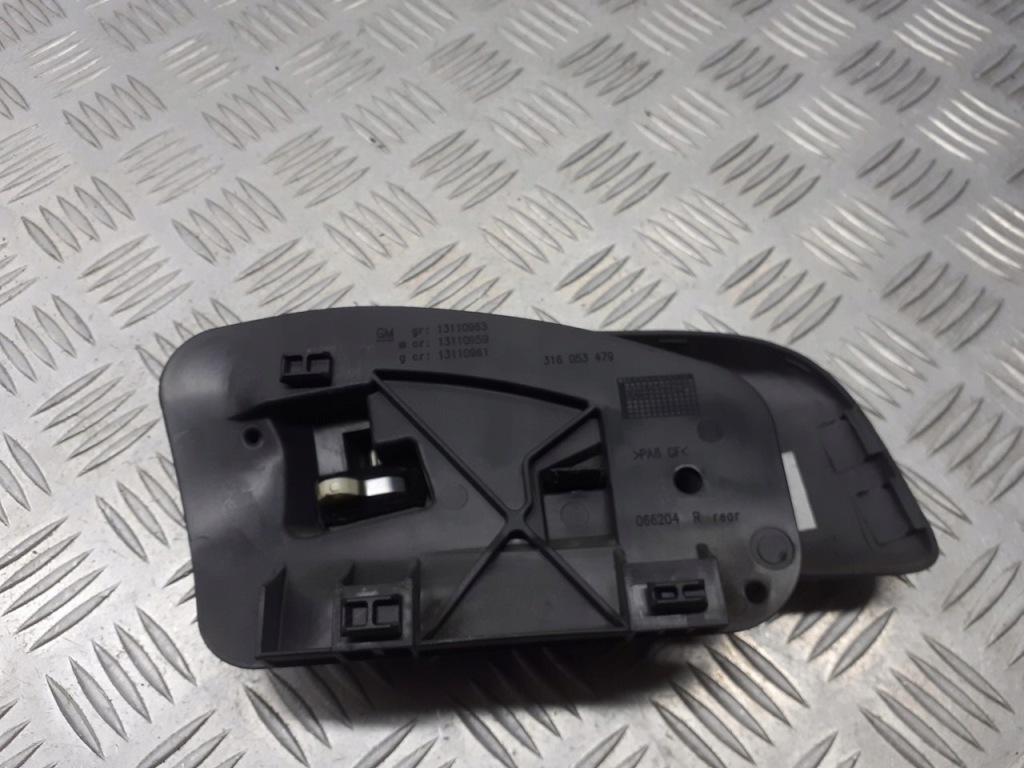 фото №3, Ручка правая задняя внутренняя opel corsa c 1.2 13110963