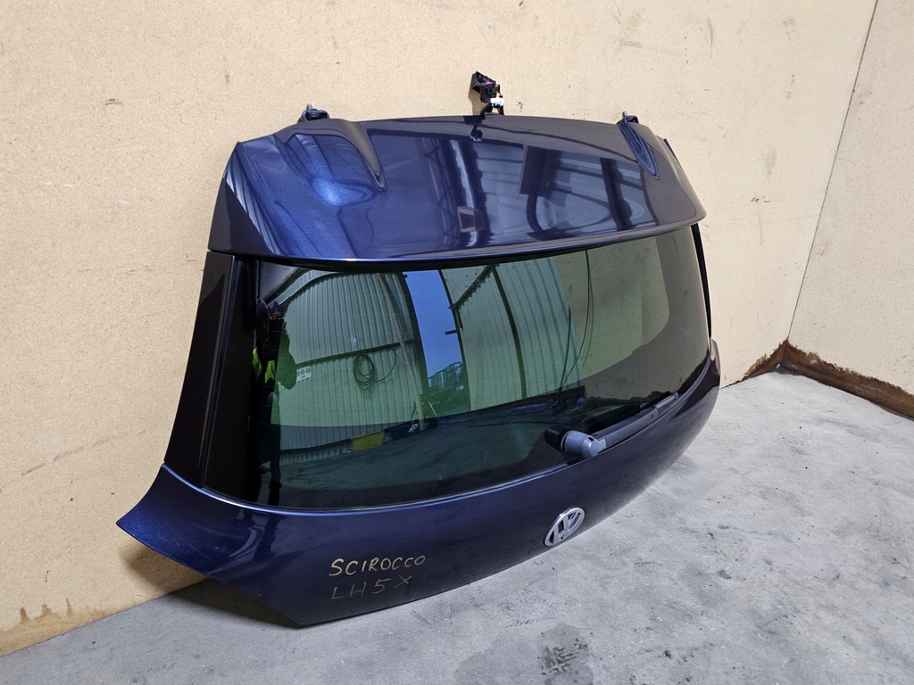 фото №8, Vw scirocco 2008- кришка багажника багажника комплектна bez іржа w колір lh5x