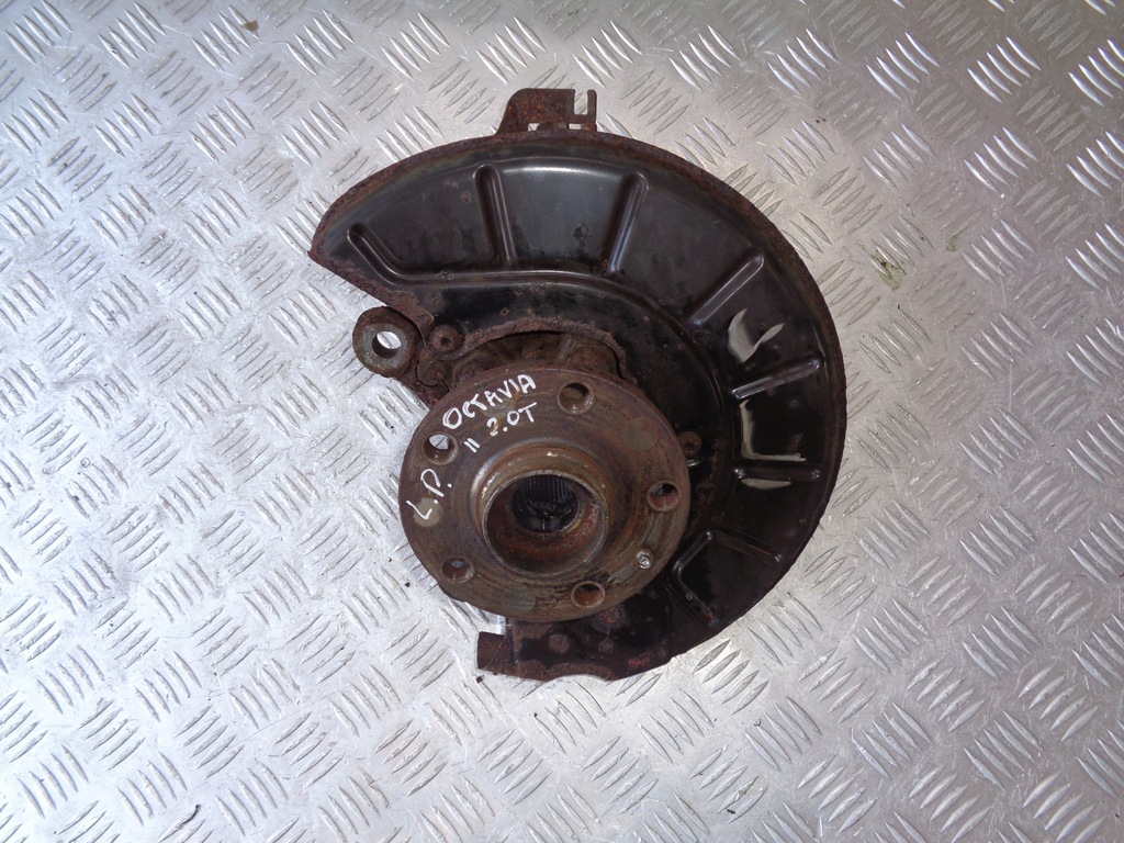 фото №1, Поворотний кулак лівий перед octavia ii rs 2.0 tfsi 05-