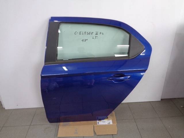 фото №1, Дверь левый задняя полный citroen c-elysee ii lift 2017 rok цвет eeb