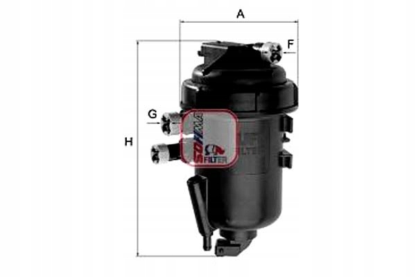 фото №1, Sofima фільтр пального chevrolet captiva 2.0 d 4wd c