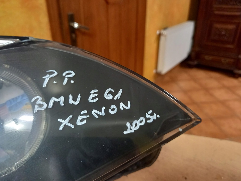 фото №9, Лампа права ліва фара bmw e60 e61 bi ксенон поворотний dynamic