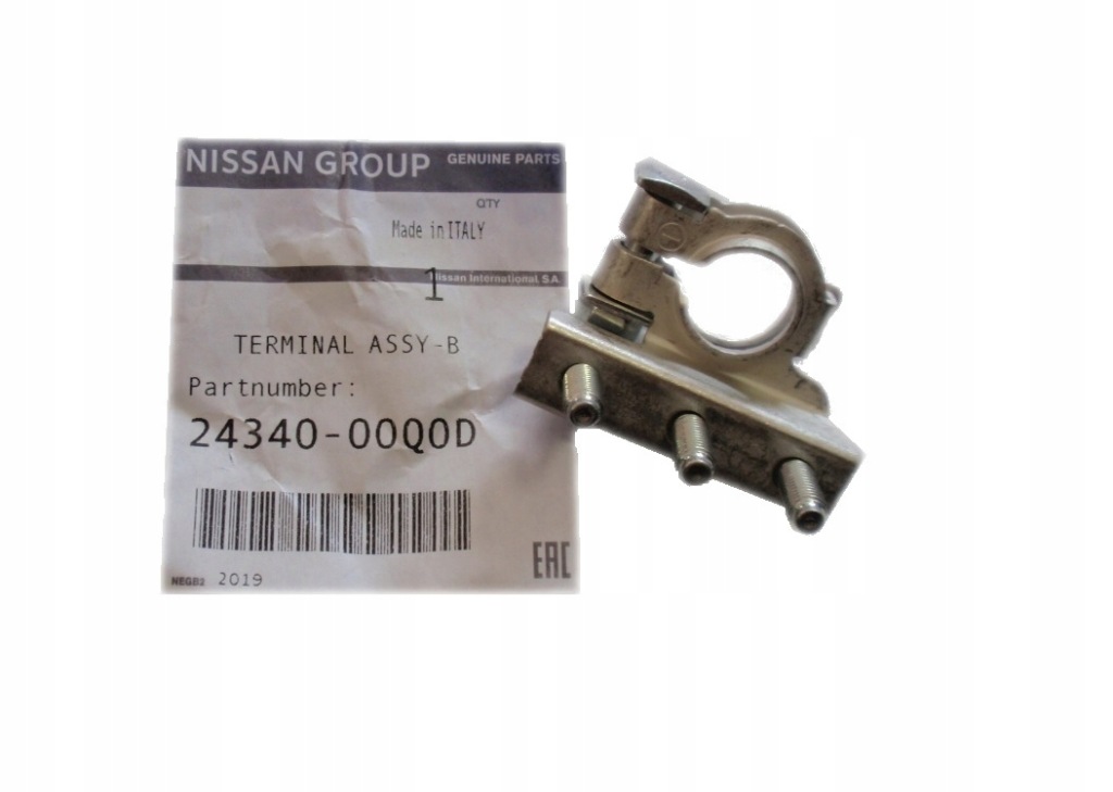 фото №1, Клемма минусовая renault laguna ii 2 laguna iii 3