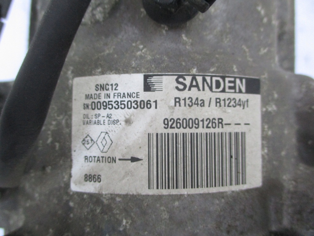 фото №6, Renault captur ii компрессор кондиционера 1.5 blue dci 19-24 rok