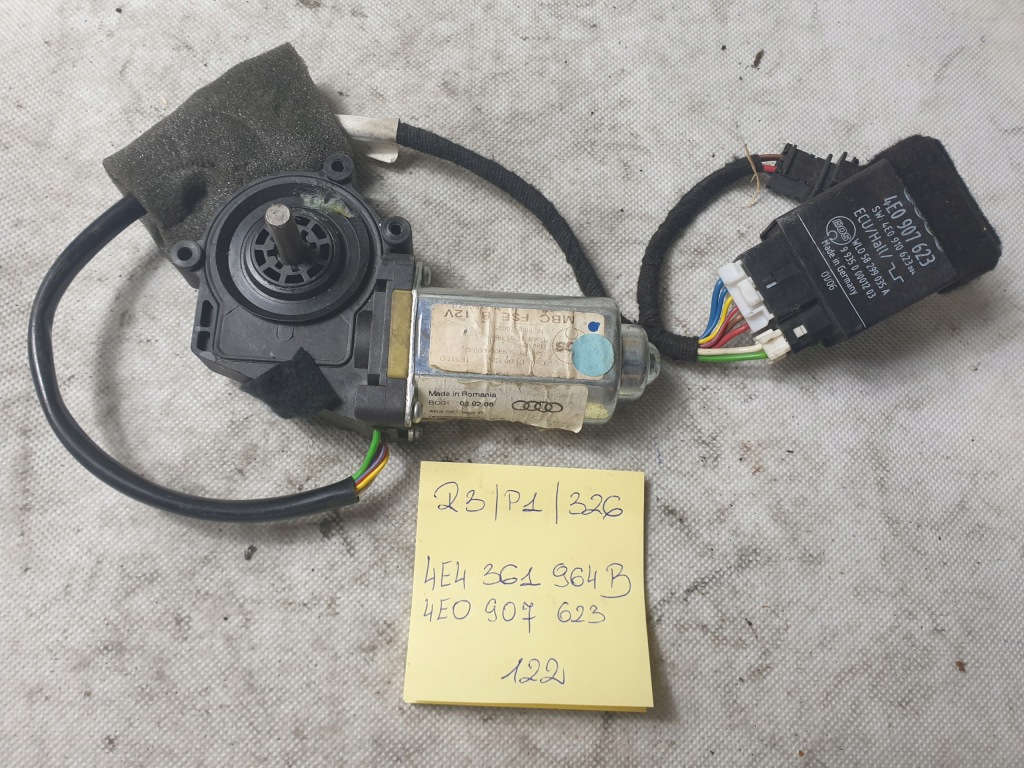 фото №1, Моторчик шторка правий задня audi a8 d3 4e4361964b