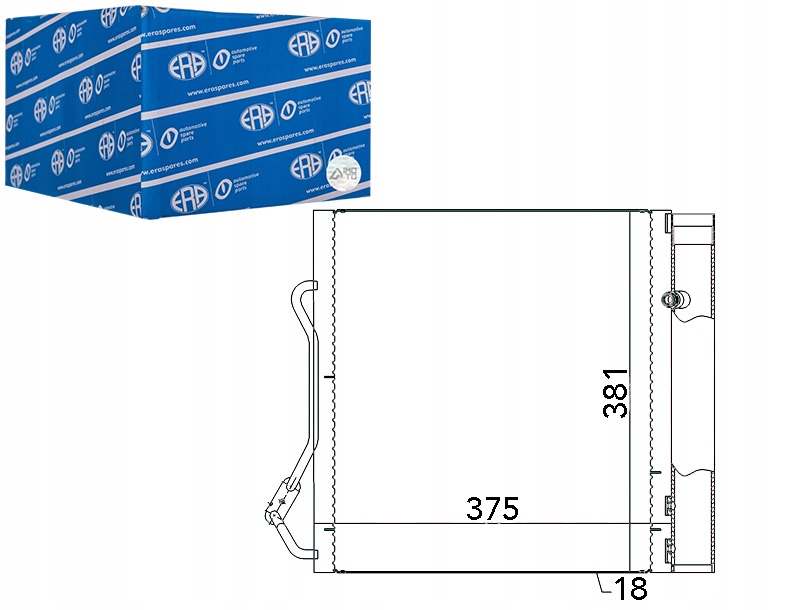 фото №1, Конденсатор кондиционера era