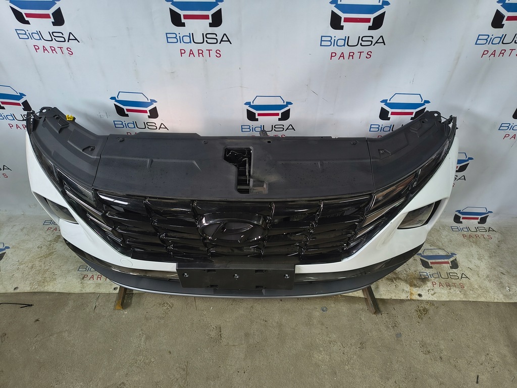 фото №8, Kompletny pas передній hyundai tucson 2020 радіатор бампер лампи перед
