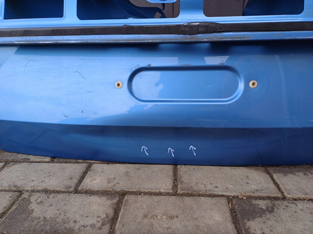 фото №4, Skoda rapid spaceback кришка багажника задня багажника