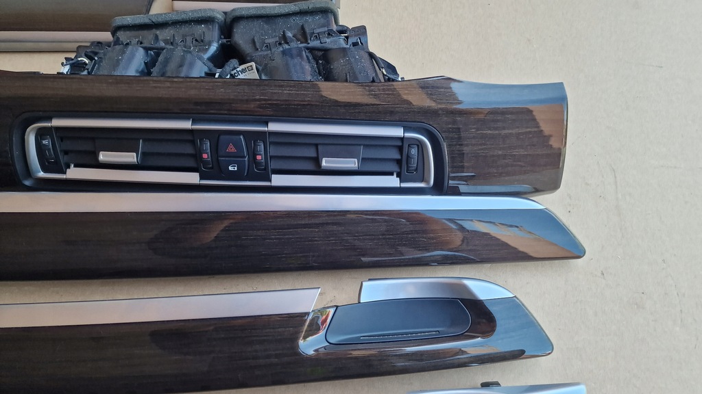 фото №5, Декори накладки декоративні двері консолі тунель drewno bmw 7 f01 f02 europa