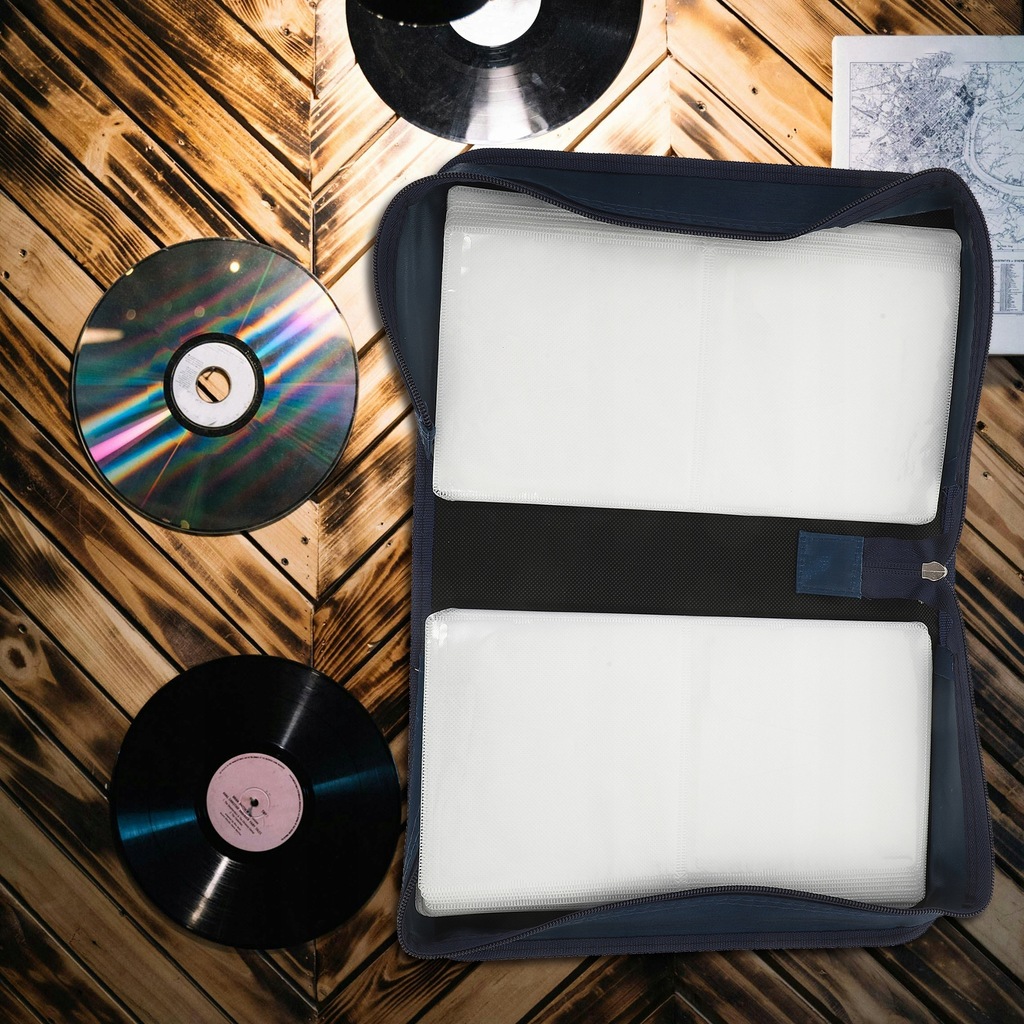 фото №9, Органайзер na cd dvd przechowuj i swoje плита w eleganckim futerale