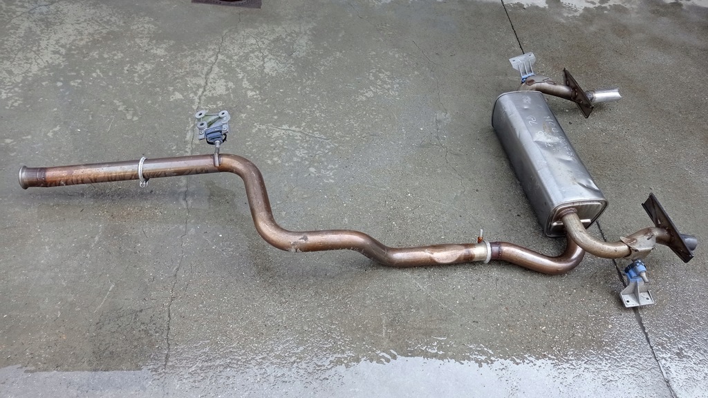 фото №1, Citroen ds5 труба выхлопная гаситель psa3377