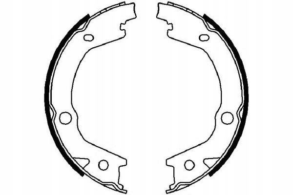 фото №2, Гальмівні колодки гальмівні hyundai matrix sonata v tucson k