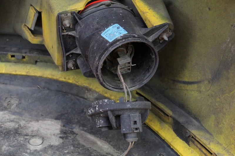 фото №12, Бампер перед передній жовтий pdc ford galaxy 1 i lift 00-06