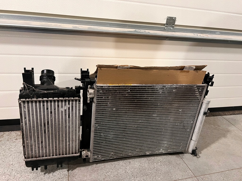 фото №1, Комплект радиатор + вентилятор dacia renault nissan