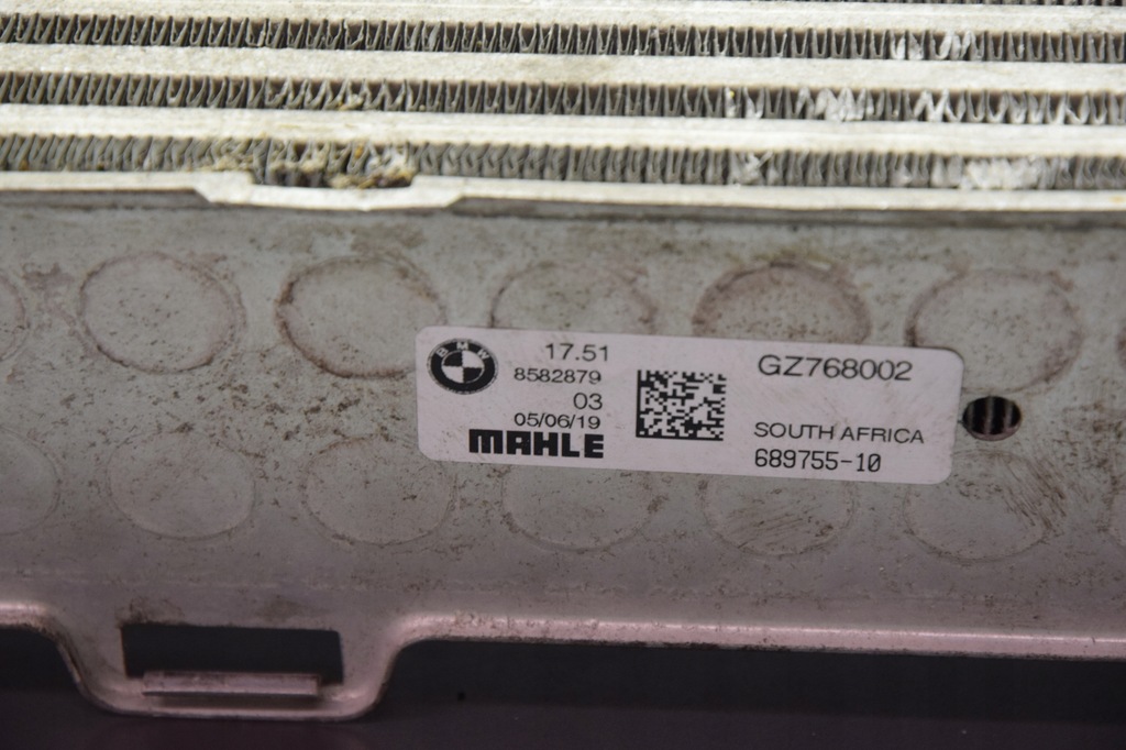 фото №5, Радиатор интеркулер bmw x3 g01 x4 g02 2.0dx