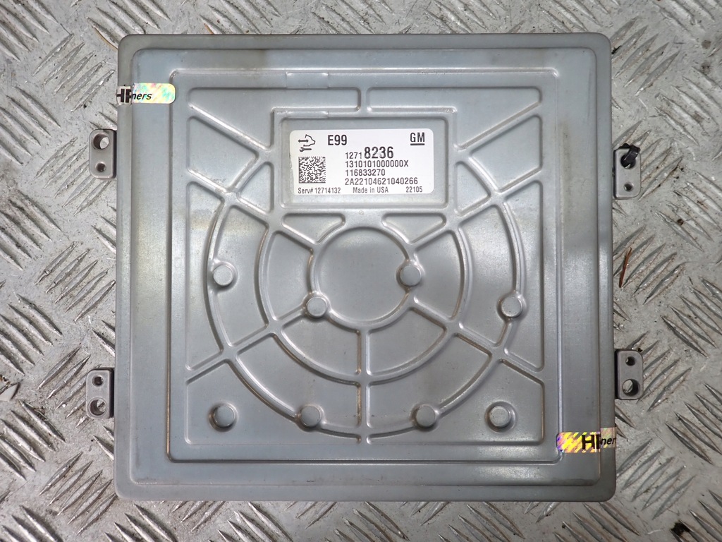 фото №11, Бортовой компьютер модуль блок управления двигателя ecu chevrolet corvette c8 2020-