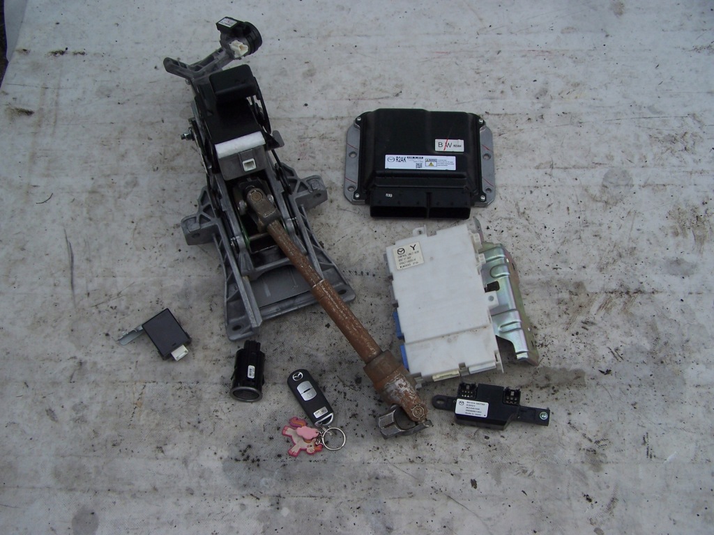 фото №1, Mazda 3 bl набір do запуск бортовий комп'ютер keyless 09